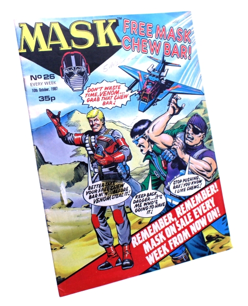 MASK (M.A.S.K.) UK-Comic Magazine No. 26 (1987)